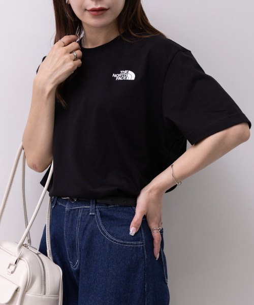 THE NORTH FACE(ザノースフェイス)の「THE NORTH FACE(ザ・ノースフェイス)/ワンポイントロゴ 半袖 コットン Tシャツ/M'S COTTON BASIC S/S R/TEE(Tシャツ/カットソー・レディース・ブラック/グレー/ホワイト/ホワイト系その他/ダークネイビー/ブルー系その他・L/M/S/XXL/XL)」の21枚目の写真