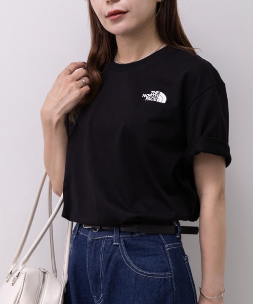 THE NORTH FACE(ザノースフェイス)の「THE NORTH FACE(ザ・ノースフェイス)/ワンポイントロゴ 半袖 コットン Tシャツ/M'S COTTON BASIC S/S R/TEE(Tシャツ/カットソー・レディース・ブラック/グレー/ホワイト/ホワイト系その他/ダークネイビー/ブルー系その他・L/M/S/XXL/XL)」の22枚目の写真