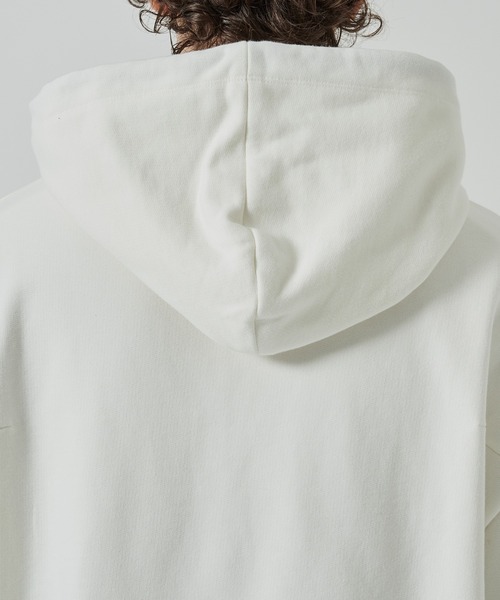 CULLNI(クルニ)の「【CULLNI】French Terry Embroidery Patch Hoodie(パーカー・メンズ・ライトパープル/ブラック/ホワイト・1/2)」の11枚目の写真