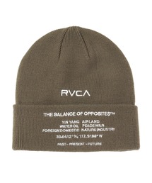 RVCA（ルーカ）の「RVCA/ルーカ SIGNAL BEANIE ビーニー ニット帽 BG042905（ニットキャップ/ビーニー）」