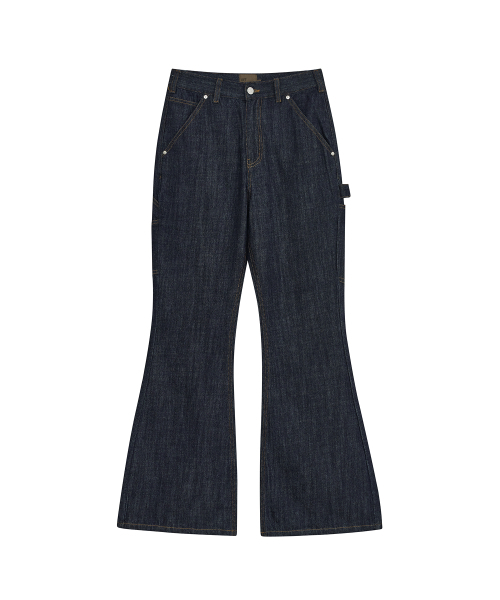 DEFGARMENTS（デフグラメンツ）の「[SUMMER] BUCKLE FLARE DRY DENIM（デニムパンツ・レディース・その他・LARGE/X-SMALL/SMALL/MEDIUM）」の7枚目の写真