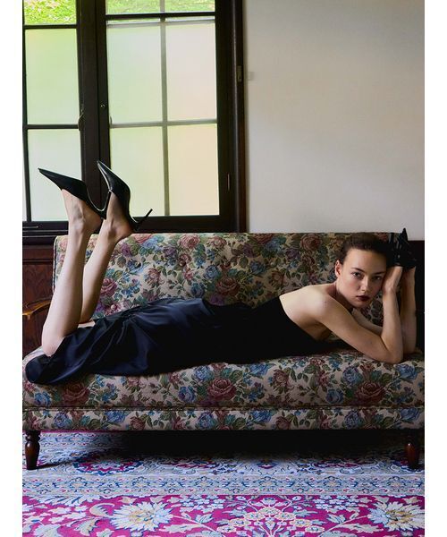 Henon.(ヘノン)の「ドレープベアワンピース(ワンピース・レディース・ブラック・F)」の15枚目の写真