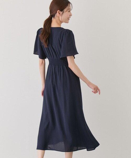 Jayro(ジャイロ)の「ピンタックフロントシフォンワンピース(ワンピース・レディース・ネイビー/ブルー/イエロー/ピンク/ホワイト系その他・M)」の20枚目の写真
