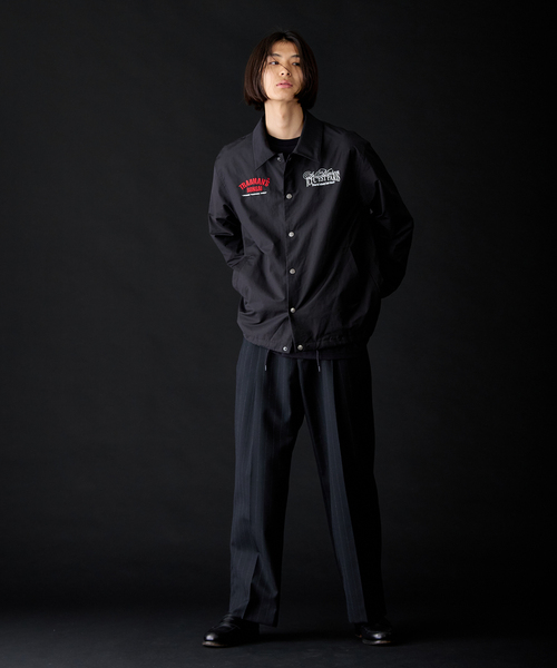 PARIS SAINT-GERMAIN（パリサンジェルマン）の「TRADMAN'S BONSAI x PSG COACH JACKET（その他アウター・メンズ・ブラック・MEDIUM/LARGE）」の2枚目の写真