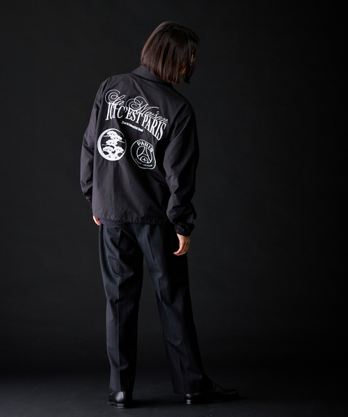 PARIS SAINT-GERMAIN（パリサンジェルマン）の「TRADMAN'S BONSAI x PSG COACH JACKET（その他アウター・メンズ・ブラック・MEDIUM/LARGE）」の5枚目の写真