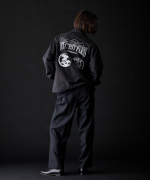 PARIS SAINT-GERMAIN（パリサンジェルマン）の「TRADMAN'S BONSAI x PSG COACH JACKET（その他アウター・メンズ・ブラック・MEDIUM/LARGE）」の7枚目の写真