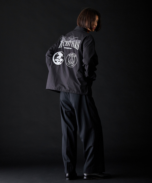 PARIS SAINT-GERMAIN（パリサンジェルマン）の「TRADMAN'S BONSAI x PSG COACH JACKET（その他アウター・メンズ・ブラック・MEDIUM/LARGE）」の8枚目の写真