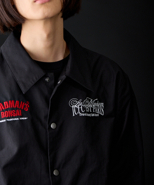 PARIS SAINT-GERMAIN（パリサンジェルマン）の「TRADMAN'S BONSAI x PSG COACH JACKET（その他アウター・メンズ・ブラック・MEDIUM/LARGE）」の11枚目の写真