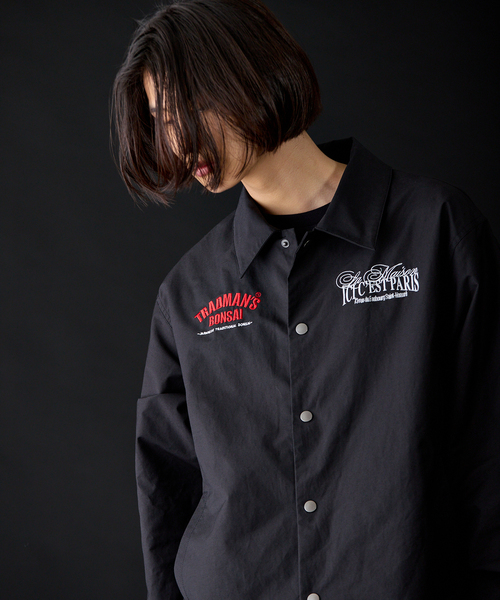 PARIS SAINT-GERMAIN（パリサンジェルマン）の「TRADMAN'S BONSAI x PSG COACH JACKET（その他アウター・メンズ・ブラック・MEDIUM/LARGE）」の12枚目の写真
