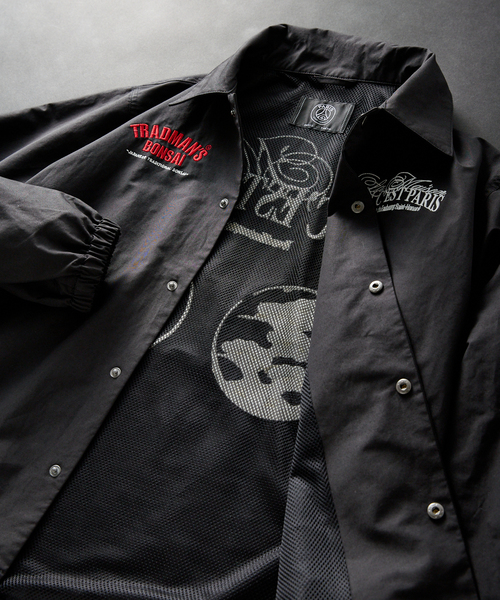 PARIS SAINT-GERMAIN（パリサンジェルマン）の「TRADMAN'S BONSAI x PSG COACH JACKET（その他アウター・メンズ・ブラック・MEDIUM/LARGE）」の20枚目の写真