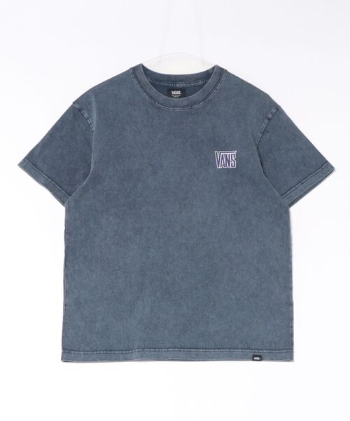 VANS(バンズ)の「VANS ヴァンズ U Waffle Sole TAS TEE ショートスリーブ 126K1012100 ABC-MART限定 NAVY(Tシャツ/カットソー・メンズ・ベージュ・SMALL/X-LARGE/LARGE/MEDIUM)」の1枚目の写真