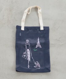 フレンチブルシアートートバッグS