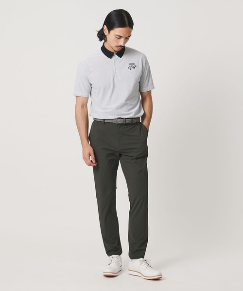 UNITED ARROWS GOLF(ユナイテッドアローズゴルフ)の「メンズ コーデュラ ツイル ノープリーツ パンツ 撥水 ストレッチ(その他パンツ・メンズ・ネイビー/オリーブ・M/L/XL)」の6枚目の写真