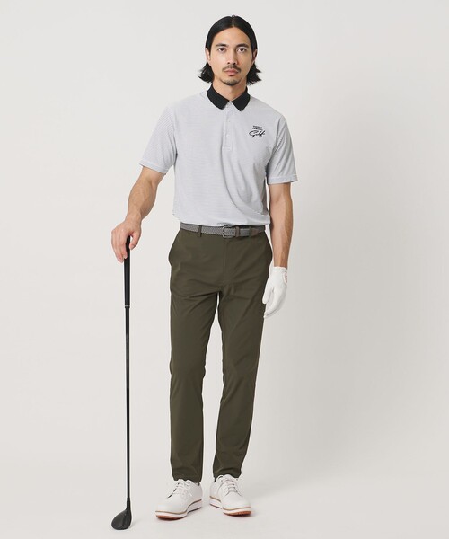 UNITED ARROWS GOLF(ユナイテッドアローズゴルフ)の「メンズ コーデュラ ツイル ノープリーツ パンツ 撥水 ストレッチ(その他パンツ・メンズ・ネイビー/オリーブ・M/L/XL)」の7枚目の写真