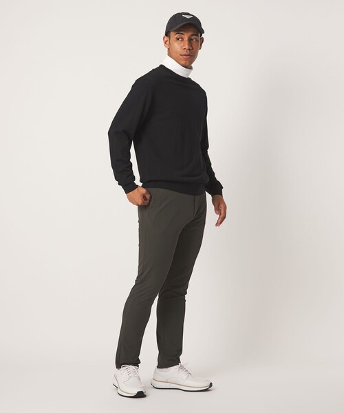 UNITED ARROWS GOLF(ユナイテッドアローズゴルフ)の「メンズ コーデュラ ツイル ノープリーツ パンツ 撥水 ストレッチ(その他パンツ・メンズ・ネイビー/オリーブ・M/L/XL)」の10枚目の写真