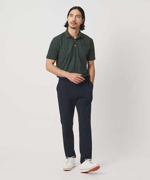 UNITED ARROWS GOLF(ユナイテッドアローズゴルフ)の「メンズ コーデュラ ツイル ノープリーツ パンツ 撥水 ストレッチ(その他パンツ・メンズ・ネイビー/オリーブ・M/L/XL)」の11枚目の写真