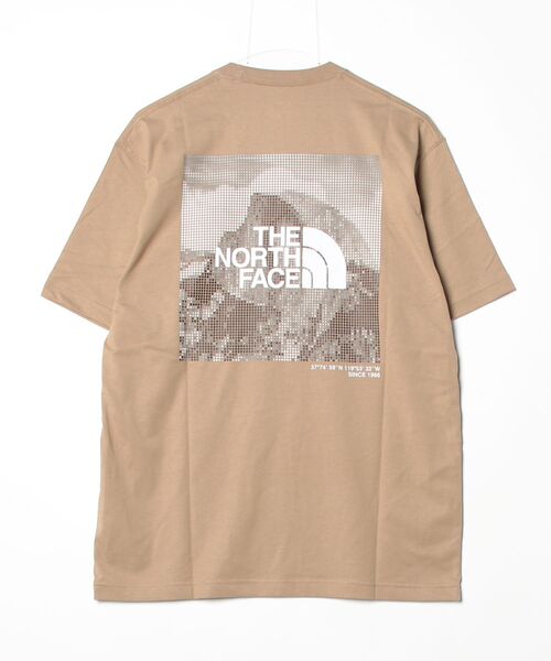THE NORTH FACE(ザノースフェイス)の「ザ・ノースフェイス / ショートスリーブハーフドームデジタルスクエアロゴティー NT32657(ユニセックス)(Tシャツ/カットソー・メンズ・カーキ系・MEDIUM/LARGE)」の2枚目の写真