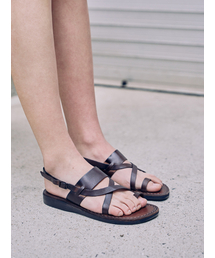 JERUSALEM SANDALS（エルサレム サンダル）の「519 BETHANY_BROWN (ベダニ)（サンダル）」