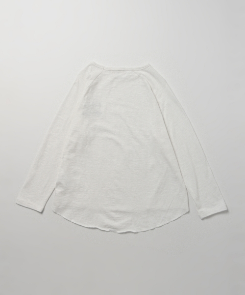 B:MING by BEAMS(ビーミングバイビームス)の「ビーミング by ビームス / ラグランプリント Tシャツ(Tシャツ/カットソー・レディース・ホワイト/ライトグレー/ブラック・ONE SIZE)」の17枚目の写真