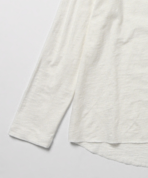 B:MING by BEAMS(ビーミングバイビームス)の「ビーミング by ビームス / ラグランプリント Tシャツ(Tシャツ/カットソー・レディース・ホワイト/ライトグレー/ブラック・ONE SIZE)」の10枚目の写真