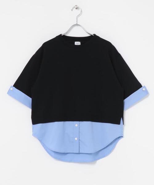URBAN RESEARCH DOORS(アーバンリサーチドアーズ)の「フェイクレイヤードニットプルオーバー(ニット/セーター・レディース・ブラック系その他/ブラウン系その他/ブルー系その他・FREE)」の11枚目の写真