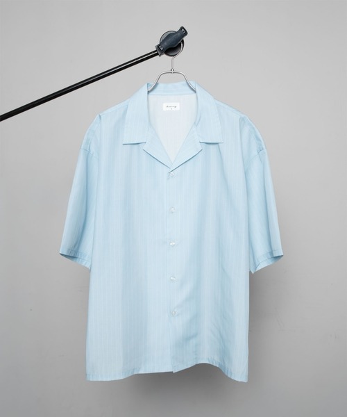 BROWNY(ブラウニー)の「BROWNY/【26年春夏新作】ピンストライプシャツ(シャツ/ブラウス・メンズ・その他2/その他1・LARGE/MEDIUM)」の3枚目の写真