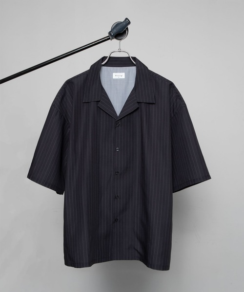 BROWNY(ブラウニー)の「BROWNY/【26年春夏新作】ピンストライプシャツ(シャツ/ブラウス・メンズ・その他2/その他1・LARGE/MEDIUM)」の4枚目の写真