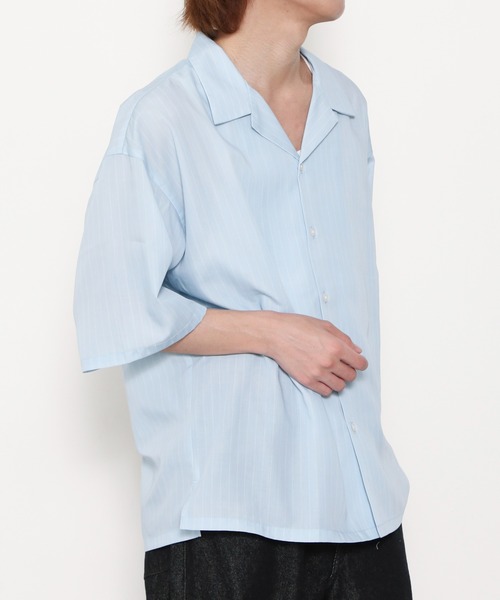 BROWNY(ブラウニー)の「BROWNY/【26年春夏新作】ピンストライプシャツ(シャツ/ブラウス・メンズ・その他2/その他1・LARGE/MEDIUM)」の11枚目の写真