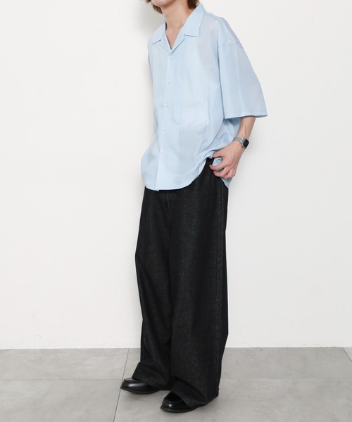 BROWNY(ブラウニー)の「BROWNY/【26年春夏新作】ピンストライプシャツ(シャツ/ブラウス・メンズ・その他2/その他1・LARGE/MEDIUM)」の13枚目の写真