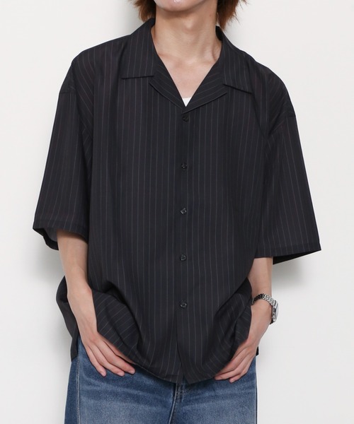 BROWNY(ブラウニー)の「BROWNY/【26年春夏新作】ピンストライプシャツ(シャツ/ブラウス・メンズ・その他2/その他1・LARGE/MEDIUM)」の14枚目の写真
