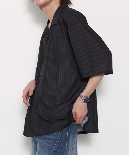 BROWNY(ブラウニー)の「BROWNY/【26年春夏新作】ピンストライプシャツ(シャツ/ブラウス・メンズ・その他2/その他1・LARGE/MEDIUM)」の15枚目の写真