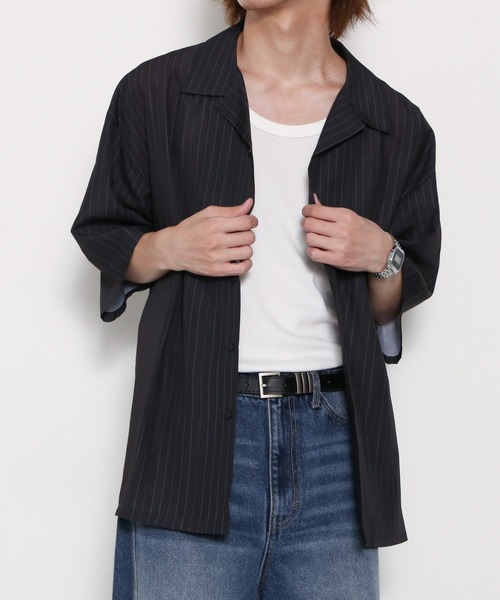 BROWNY(ブラウニー)の「BROWNY/【26年春夏新作】ピンストライプシャツ(シャツ/ブラウス・メンズ・その他2/その他1・LARGE/MEDIUM)」の17枚目の写真