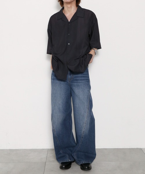 BROWNY(ブラウニー)の「BROWNY/【26年春夏新作】ピンストライプシャツ(シャツ/ブラウス・メンズ・その他2/その他1・LARGE/MEDIUM)」の18枚目の写真