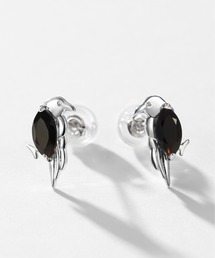 K10 スクエア カラーストーン ピアス（ピアス（両耳用））｜Jewel