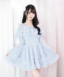 LAFARY（ラファリー）の「フリルオフショルワンピ（ワンピース）」