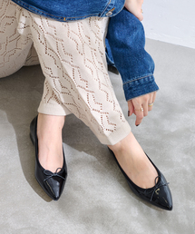 FLAT | 《追加》ポインテッドエナメルバレエ(バレエシューズ)