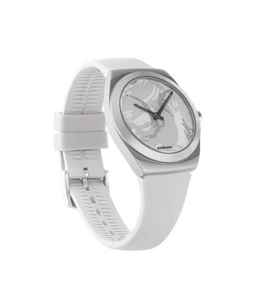 D1 MILANO(ディーワンミラノ)の「【D1 Milano x AAPE 】限定コラボ CANVA D1 ミラノ x エーエイプ - キャンバス(アナログ腕時計・メンズ・ライトグレー/ブルー/カーキ/レッド・FREE)」の18枚目の写真