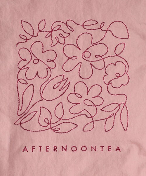 Afternoon Tea(アフタヌーンティー)の「ポケット付きエコバッグ(エコバッグ/サブバッグ・レディース・ピンク・ONE SIZE)」の6枚目の写真