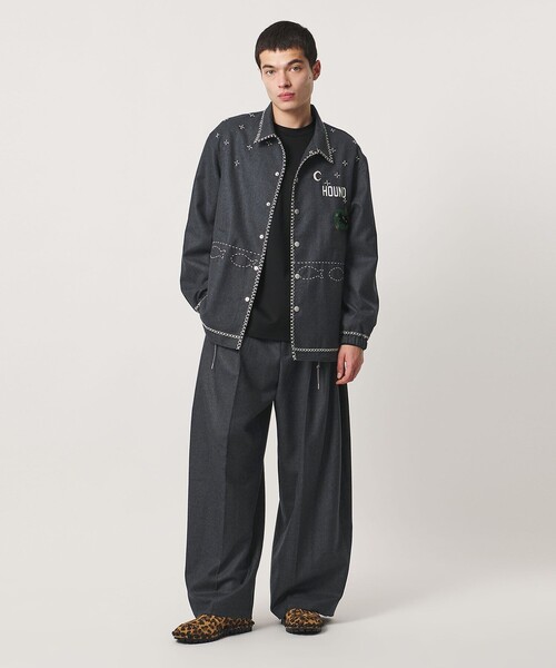 KHOKI(コッキ)の「<KHOKI for UNITED ARROWS & SONS> SP Tuck Pants/パンツ(スラックス・メンズ・グレー・3/2/1/0)」の5枚目の写真