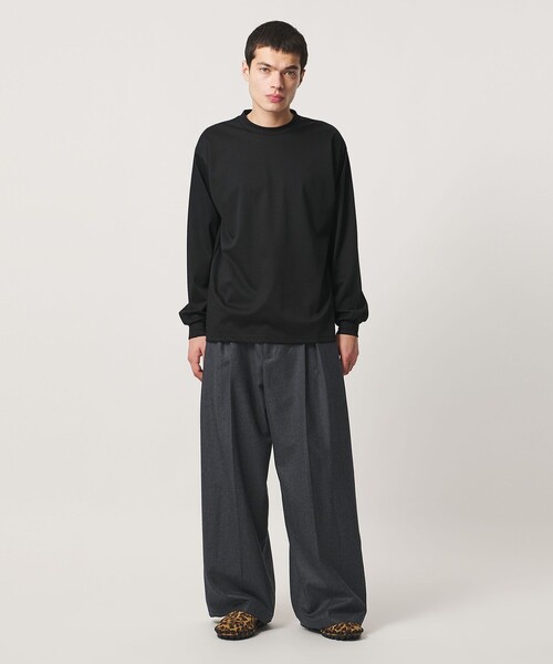 KHOKI(コッキ)の「<KHOKI for UNITED ARROWS & SONS> SP Tuck Pants/パンツ(スラックス・メンズ・グレー・3/2/1/0)」の6枚目の写真