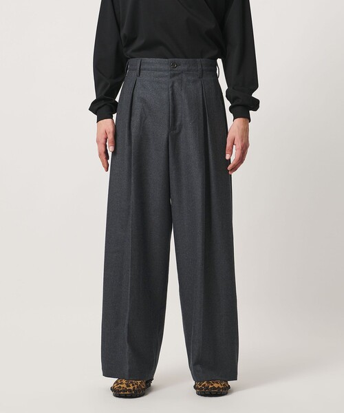 KHOKI(コッキ)の「<KHOKI for UNITED ARROWS & SONS> SP Tuck Pants/パンツ(スラックス・メンズ・グレー・3/2/1/0)」の7枚目の写真