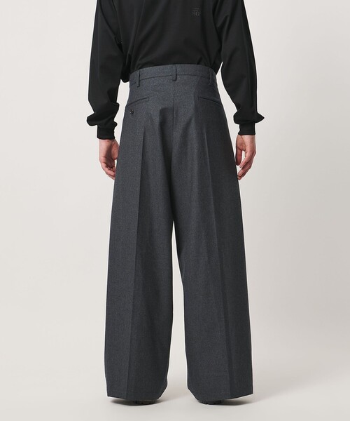 KHOKI(コッキ)の「<KHOKI for UNITED ARROWS & SONS> SP Tuck Pants/パンツ(スラックス・メンズ・グレー・3/2/1/0)」の2枚目の写真