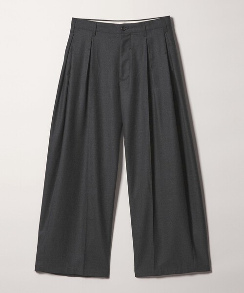 KHOKI(コッキ)の「<KHOKI for UNITED ARROWS & SONS> SP Tuck Pants/パンツ(スラックス・メンズ・グレー・3/2/1/0)」の3枚目の写真