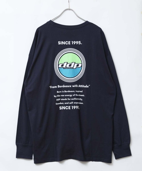 SHISKY（シスキー）の「DDP（ディーディーピー） 長袖Tシャツ BIGロンT（Tシャツ/カットソー・メンズ・ブラック/ホワイト系その他/ブラック系その他/ホワイト系その他2/ブルー系その他/グレー系その他/ダークグリーン/オレンジ/オフホワイト/ネイビー/グレー系その他2/ブラック系その他3/ブラック系その他2/ホワイト系その他3/チャコールグレー・L/M/XL）」の13枚目の写真
