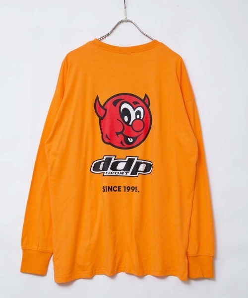 SHISKY（シスキー）の「DDP（ディーディーピー） 長袖Tシャツ BIGロンT（Tシャツ/カットソー・メンズ・ブラック/ホワイト系その他/ブラック系その他/ホワイト系その他2/ブルー系その他/グレー系その他/ダークグリーン/オレンジ/オフホワイト/ネイビー/グレー系その他2/ブラック系その他3/ブラック系その他2/ホワイト系その他3/チャコールグレー・L/M/XL）」の15枚目の写真