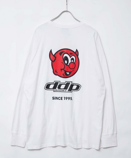 SHISKY（シスキー）の「DDP（ディーディーピー） 長袖Tシャツ BIGロンT（Tシャツ/カットソー・メンズ・ブラック/ホワイト系その他/ブラック系その他/ホワイト系その他2/ブルー系その他/グレー系その他/ダークグリーン/オレンジ/オフホワイト/ネイビー/グレー系その他2/ブラック系その他3/ブラック系その他2/ホワイト系その他3/チャコールグレー・L/M/XL）」の4枚目の写真