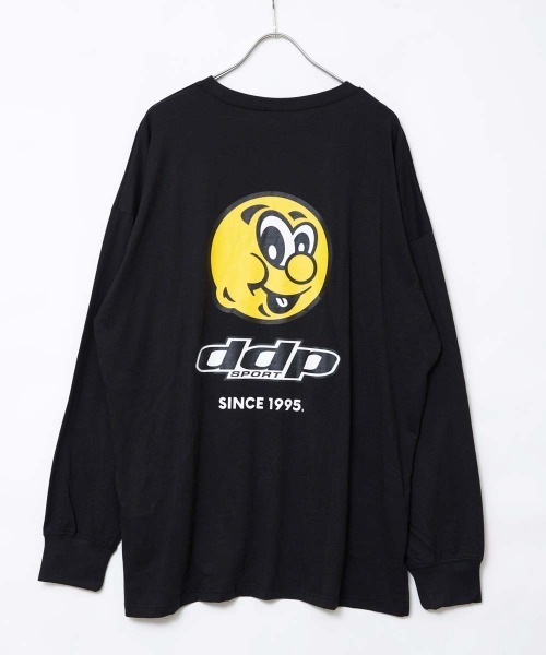 SHISKY（シスキー）の「DDP（ディーディーピー） 長袖Tシャツ BIGロンT（Tシャツ/カットソー・メンズ・ブラック/ホワイト系その他/ブラック系その他/ホワイト系その他2/ブルー系その他/グレー系その他/ダークグリーン/オレンジ/オフホワイト/ネイビー/グレー系その他2/ブラック系その他3/ブラック系その他2/ホワイト系その他3/チャコールグレー・L/M/XL）」の7枚目の写真