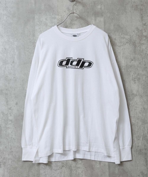 SHISKY（シスキー）の「DDP（ディーディーピー） 長袖Tシャツ BIGロンT（Tシャツ/カットソー・メンズ・ブラック/ホワイト系その他/ブラック系その他/ホワイト系その他2/ブルー系その他/グレー系その他/ダークグリーン/オレンジ/オフホワイト/ネイビー/グレー系その他2/ブラック系その他3/ブラック系その他2/ホワイト系その他3/チャコールグレー・L/M/XL）」の17枚目の写真