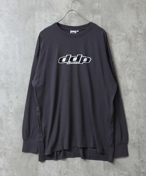 SHISKY（シスキー）の「DDP（ディーディーピー） 長袖Tシャツ BIGロンT（Tシャツ/カットソー・メンズ・ブラック/ホワイト系その他/ブラック系その他/ホワイト系その他2/ブルー系その他/グレー系その他/ダークグリーン/オレンジ/オフホワイト/ネイビー/グレー系その他2/ブラック系その他3/ブラック系その他2/ホワイト系その他3/チャコールグレー・L/M/XL）」の21枚目の写真