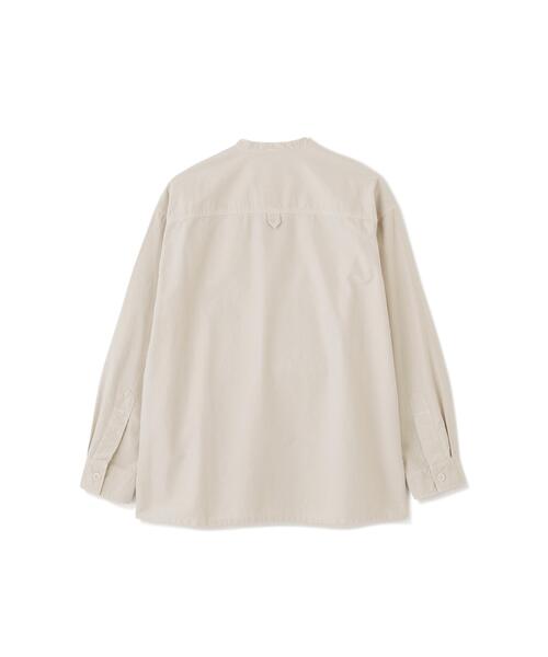 MHL.（エムエイチエル）の「SOFT HOPSACK（シャツ/ブラウス・メンズ・ブルー系その他4/ホワイト系その他3/ネイビー系1・MEDIUM/LARGE/SMALL/X-LARGE）」の15枚目の写真